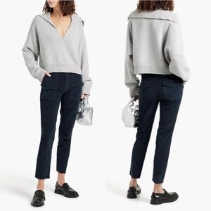 Nili Lotan Jenna Mid Rise Corduory Pant 8